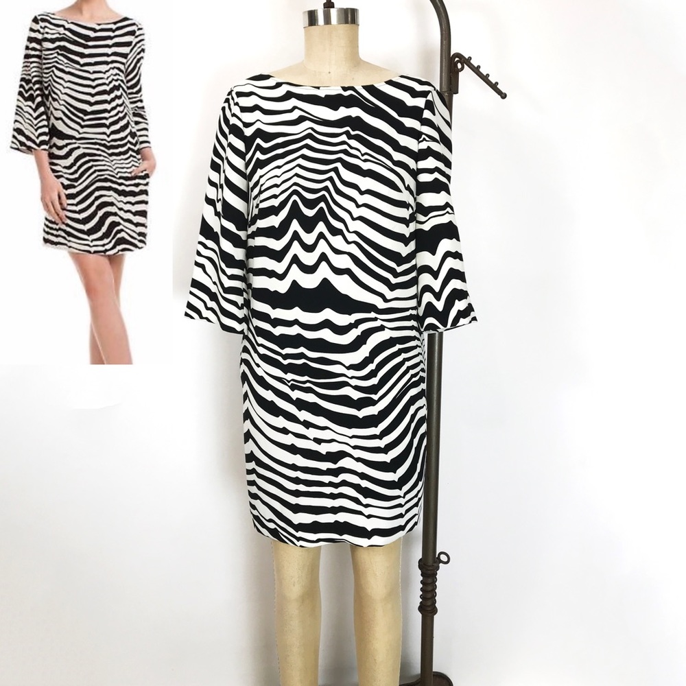 Trina Turk Zebra Print Dress  size 2